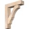 Ekena Millwork Balboa Block Smooth Bracket w/ Offset Brace, Douglas Fir, 7 1/2"W x 32"D x 38"H BKT0806X32X38BOA05SDF - alternate 1